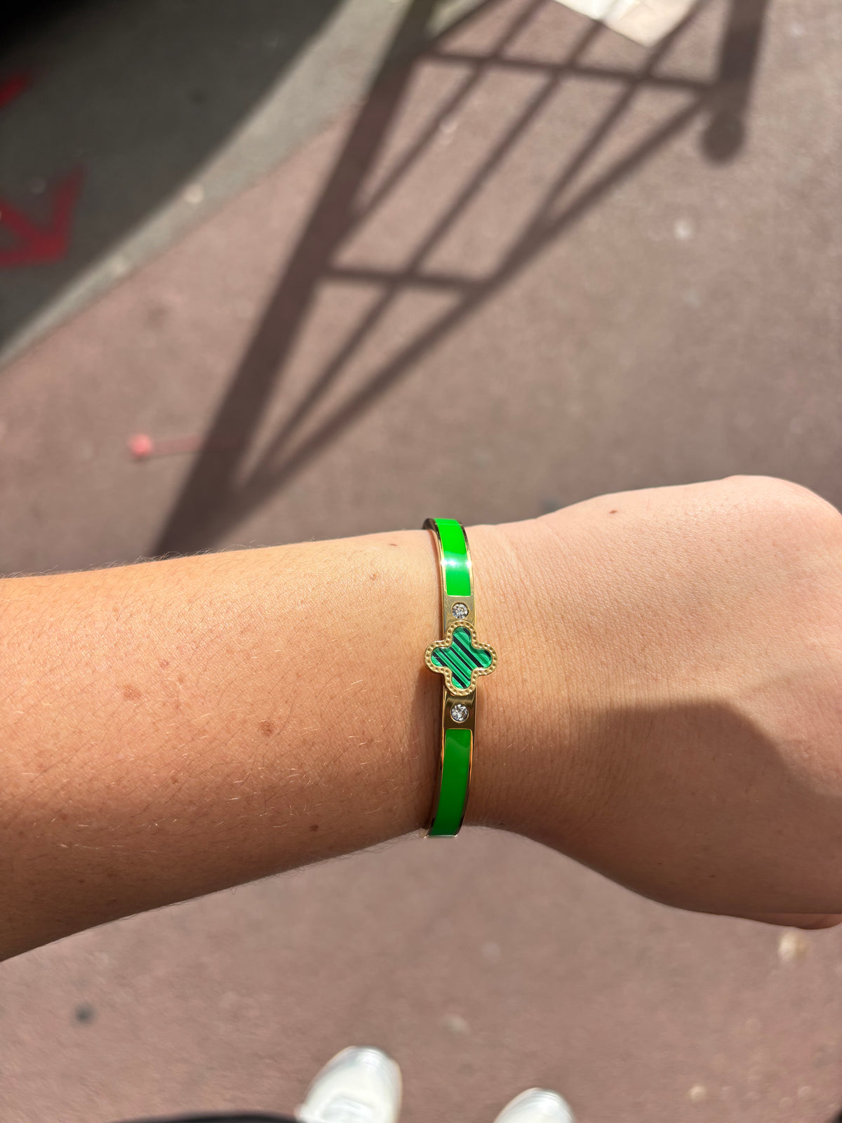 BRACELET GREEN ( Acier inoxydable)