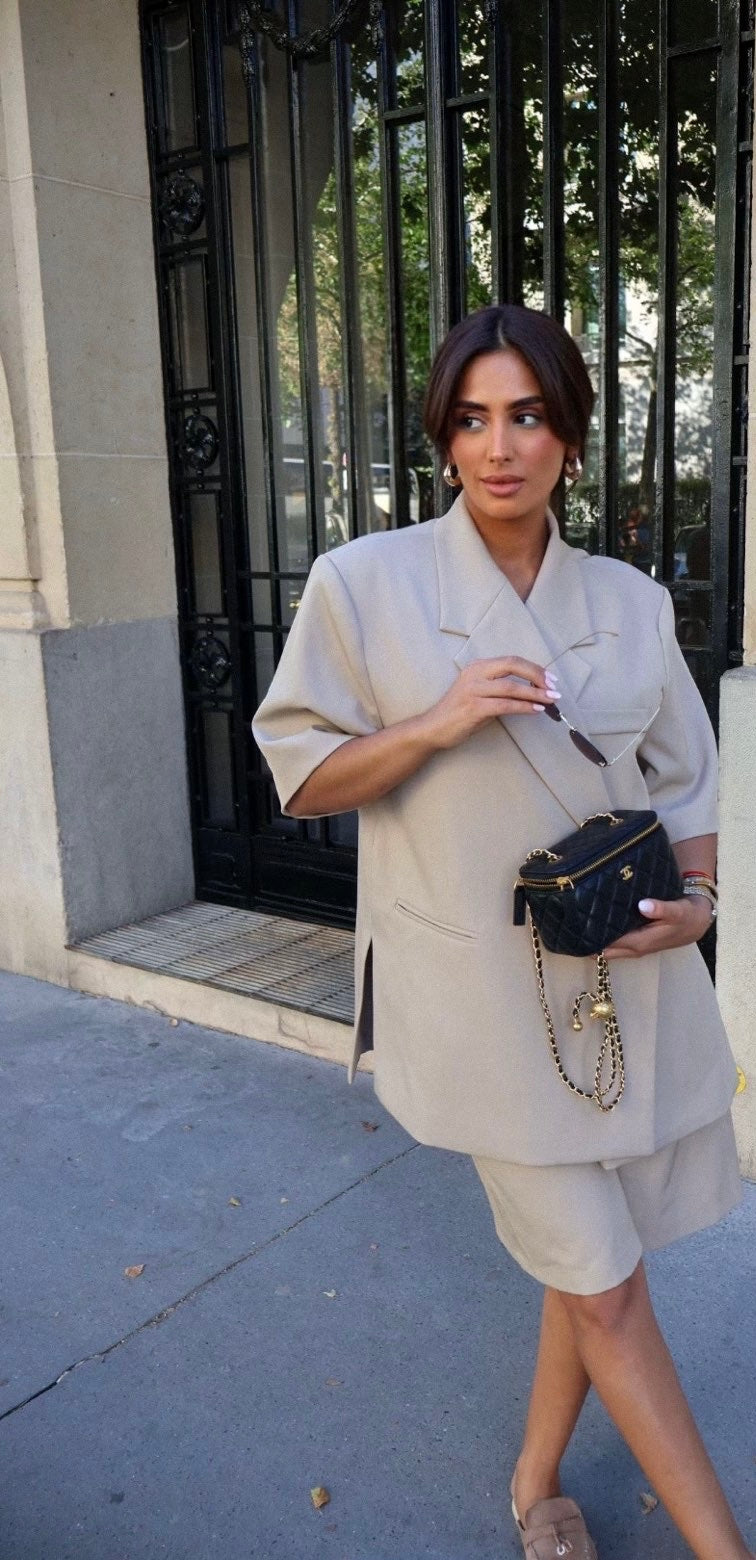 Ensemble Blazer Bermuda