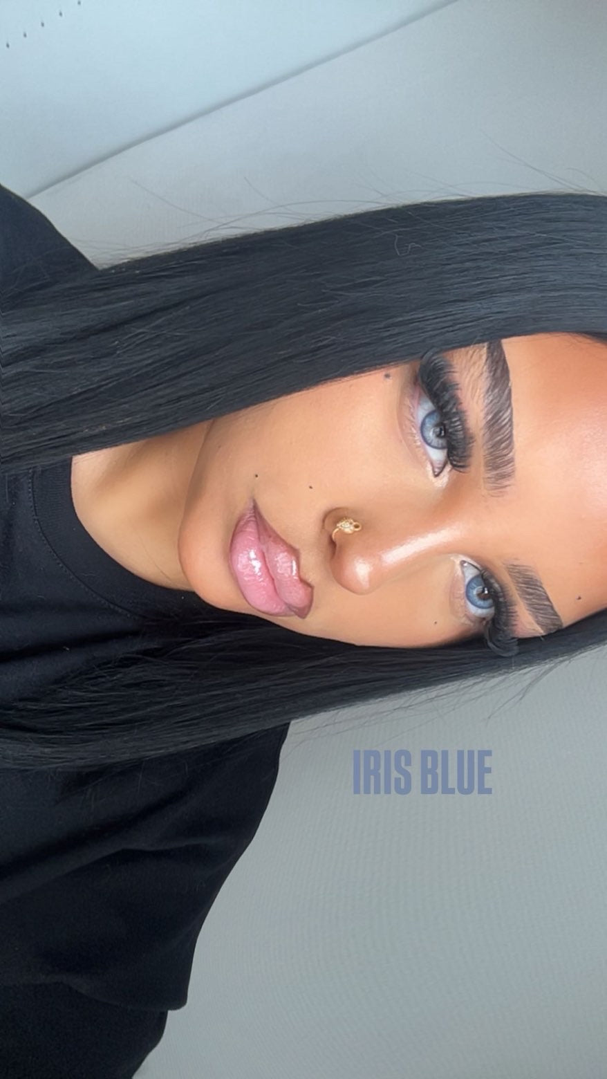 LENTILLE  ANNUELLE iRiS BLUE - NOUR BEAUTY