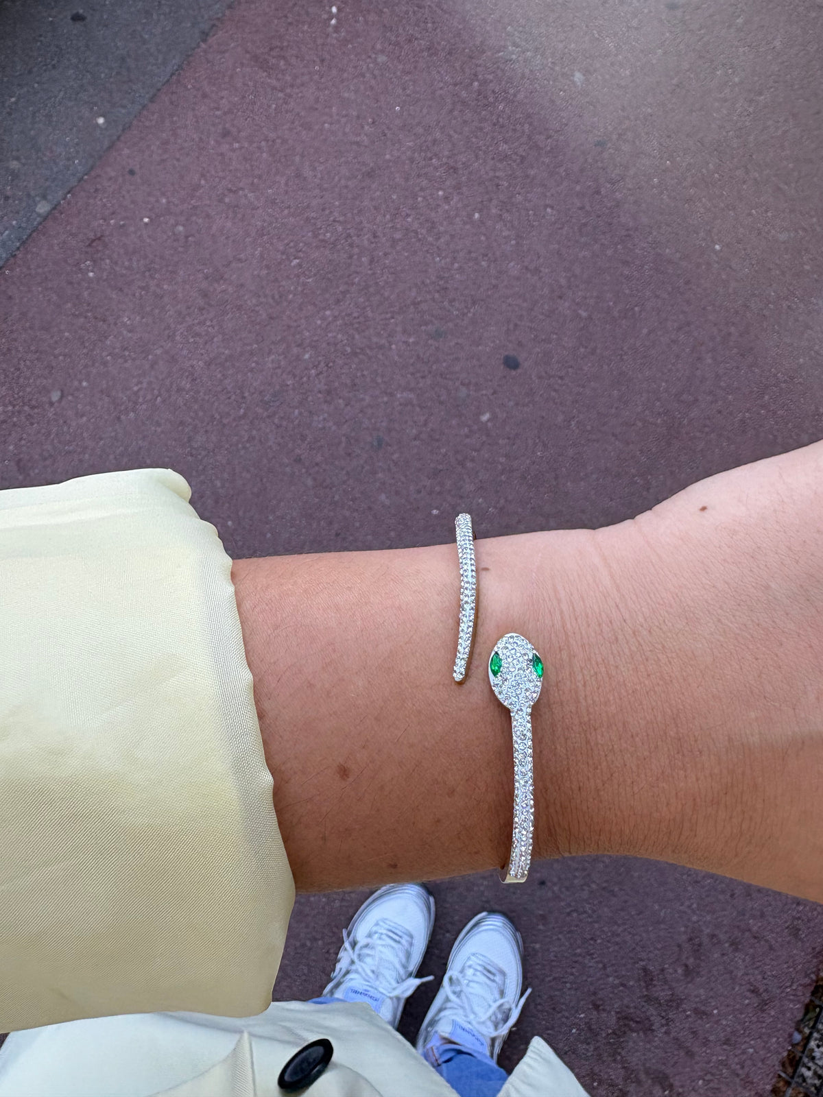 BRACELET DIAMOND SNAKE