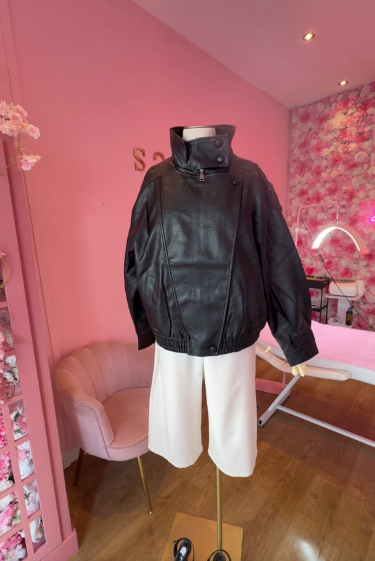 VESTE SEMILICUIR ( INSPIRATION ZARA )