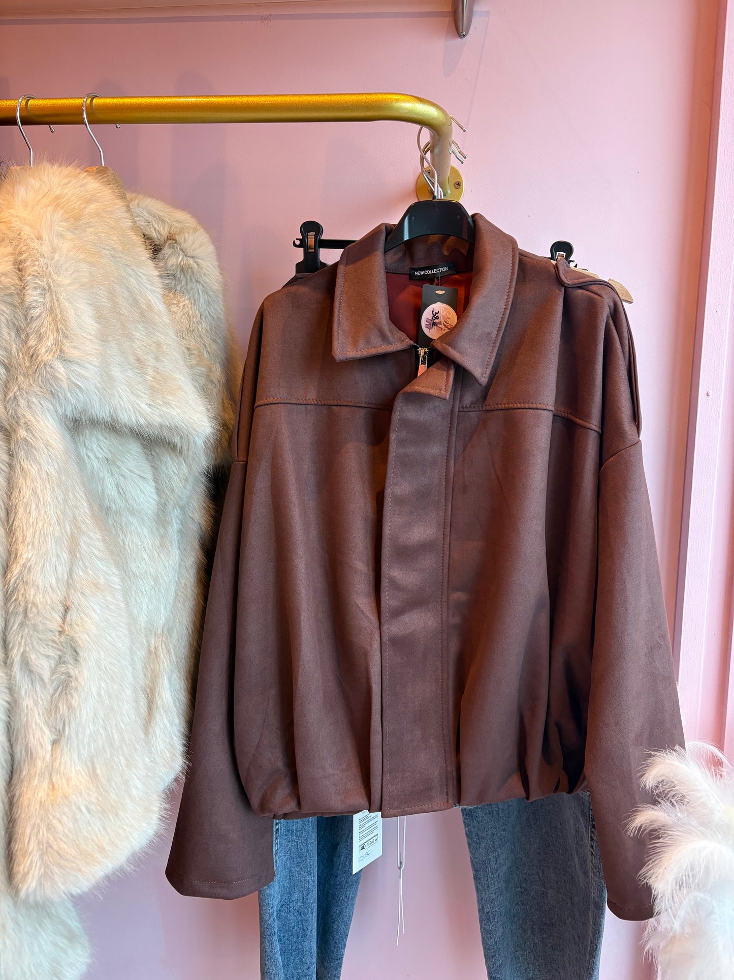 Veste deim marron